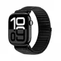 Dux Ducis Apple Watch 38/40/41/42 mm YE nailonpunottu rannekoru musta
