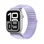 Dux Ducis Apple Watch 38/40/41/42MM YE nylonpunottu rannekke silmukka violetti