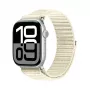 Dux Ducis Apple Watch 38/40/41/42mm YE nailonpunottu rannekoru Starlight