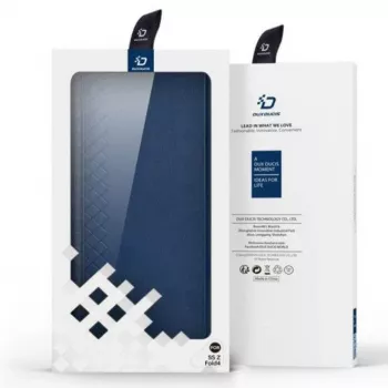 Dux Ducis Bril Series läppälompakkokotelo Samsung Galaxy Z Fold4:lle, tummansininen