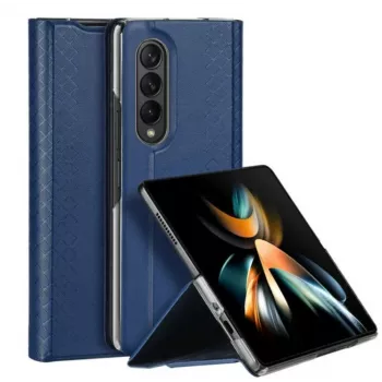 Dux Ducis Bril Series läppälompakkokotelo Samsung Galaxy Z Fold4:lle, tummansininen