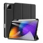Dux Ducis Domo Series Tri-fold teline PU-nahkainen tablettikotelo Xiaomi Redmi Pad 7/7 Pro:lle, musta