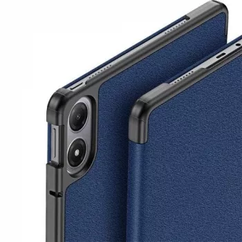 Dux Ducis Domo Series Tri-fold teline PU-nahkainen tablettikotelo Xiaomi Redmi Pad 2 Pro:lle, sininen