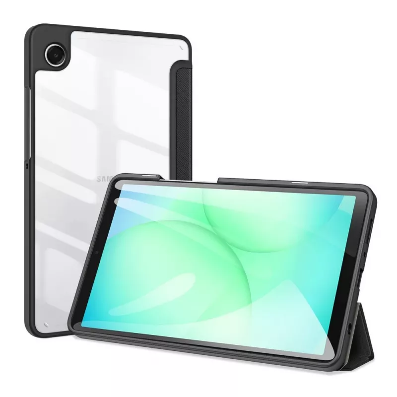 Dux Ducis Galaxy Tab A9 / A11 Toby -kotelo kääntyvällä telineellä musta