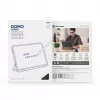 Dux Ducis Galaxy Tab A9 Plus / Tab A11 Plus Domo Series Tri-fold teline PU-nahkainen tablettikotelo musta
