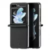 Dux Ducis Galaxy Z Flip5 5G Flip Leather -kotelo lompakko musta