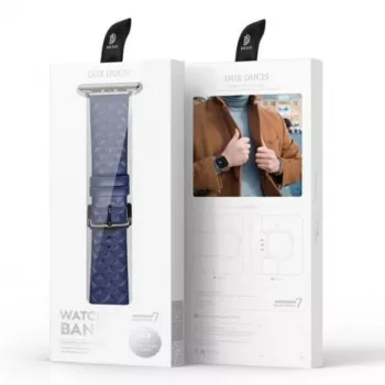 Dux Ducis aito nahkaranneke Apple Watch 38/40/41mm - sininen