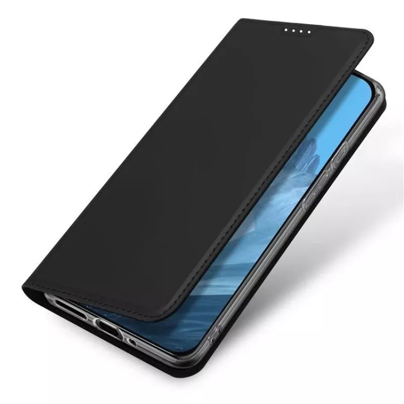 Dux Ducis Google Pixel 9 Pro XL -kirjakotelo korttipaikalla, musta