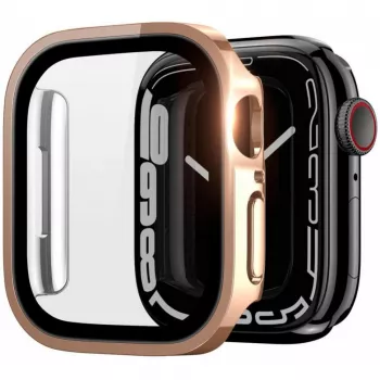 Dux Ducis Hamo Apple Watch Series 7/8/9 kotelo (PC) 41 mm rose gold