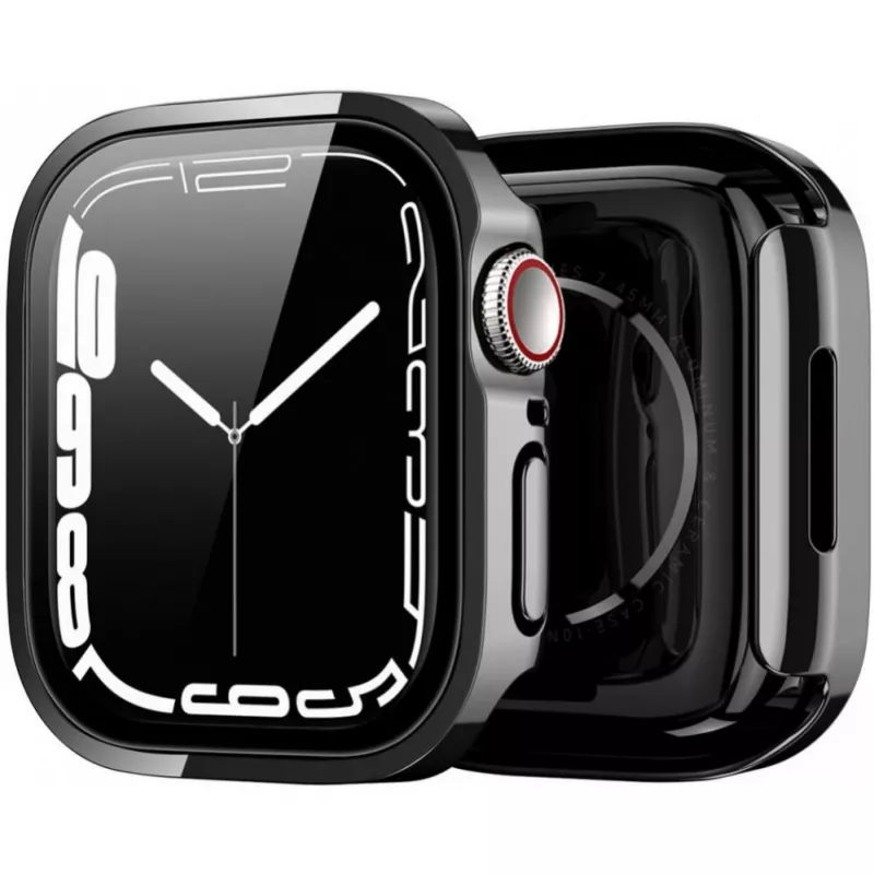 Dux Ducis Hamo Apple Watch Series 7/8/9 kotelo (PC) 45mm musta
