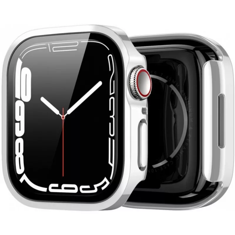 Dux Ducis Hamo Apple Watch Series 7/8/9 -kotelo (PC) 45mm hopea