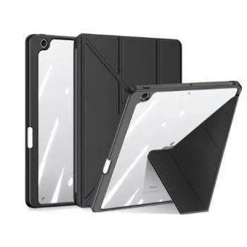 Dux Ducis Magi -kotelo iPad 10.9 2022 (10. sukupolvi) - suojakotelo kynänpidikkeellä, Smart Cover -teline, musta