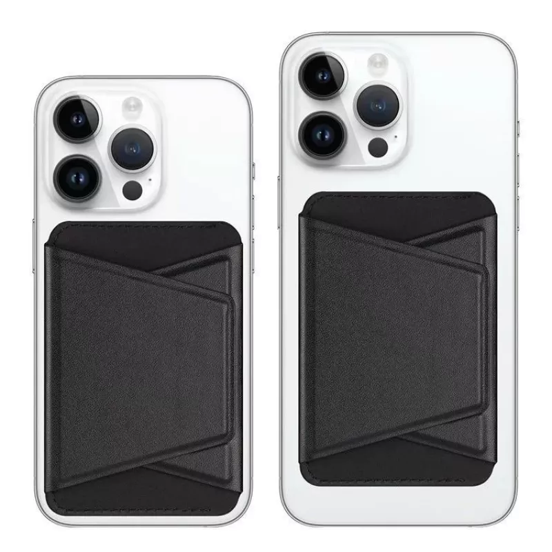 Dux Ducis Magnetic PU Leather Wallet Stand -kotelo Apple iPhone 13 Pro Max:lle - musta