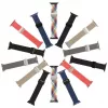 Dux Ducis Mixture Pro venyvä punottu ranneke Apple Watch 38/40/41 mm - Guava