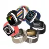 Dux Ducis Mixture Pro venyvä punottu ranneke Apple Watch 38/40/41 mm - Guava