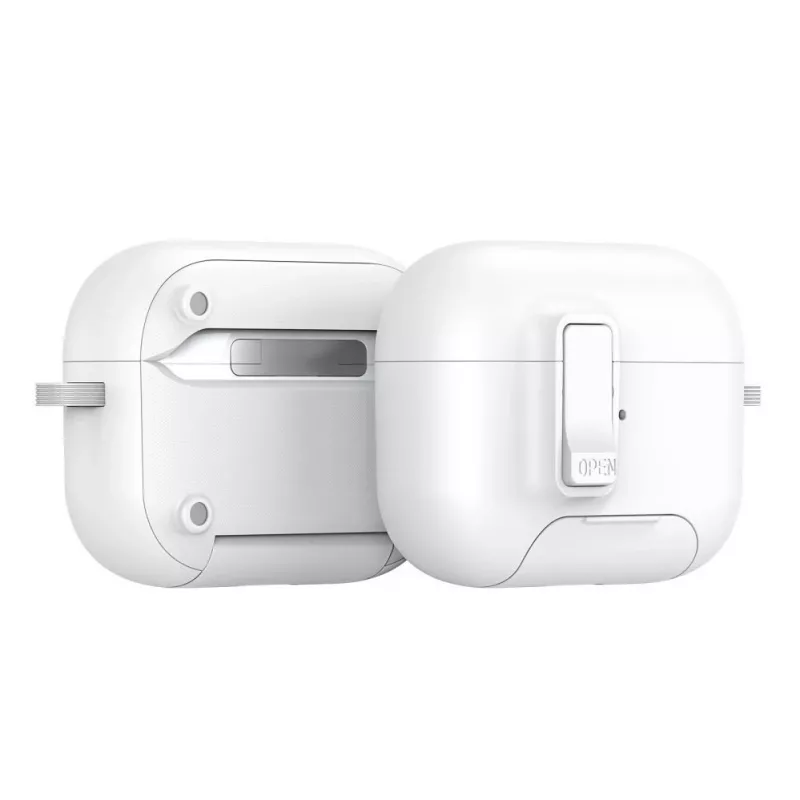 Dux Ducis Ocean Wave -silikoniranneke Apple Watch 42/44/45 mm musta/valkoinen