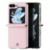 Dux Ducis Samsung Galaxy Z Flip5 5G Flip nahkakotelo lompakko pinkki