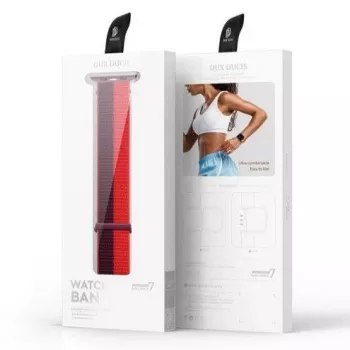 Dux Ducis silikoninen urheilu ranneke Apple Watch 41/40/38mm - punainen