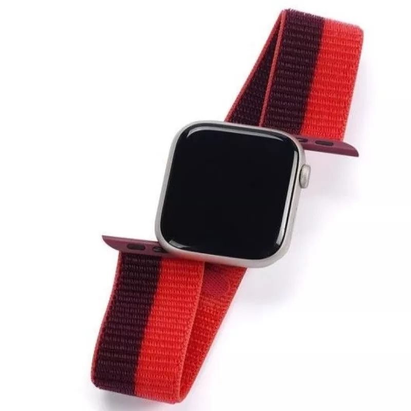 Dux Ducis silikoninen urheilu ranneke Apple Watch 41/40/38mm - punainen