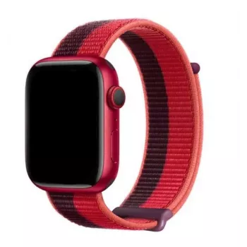 Dux Ducis silikoninen urheilu ranneke Apple Watch 41/40/38mm - punainen