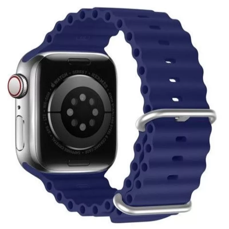 Dux Ducis Silicone Sport Band Apple Watch 45/44/42 mm - Navy Blue