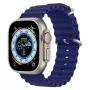 Dux Ducis Silicone Sport Band Apple Watch 45/44/42 mm - Navy Blue