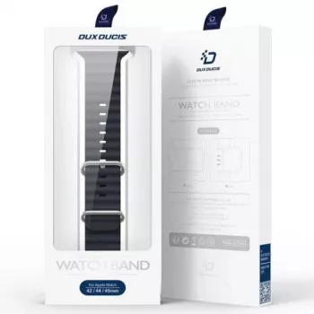 Dux Ducis silikoninen kellonranneke Apple Watch Series 8/7/6/5/4/3/2/SE (38/40/41mm) - harmaa