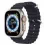 Dux Ducis silikoninen kellonranneke Apple Watch Series 8/7/6/5/4/3/2/SE (38/40/41mm) - harmaa