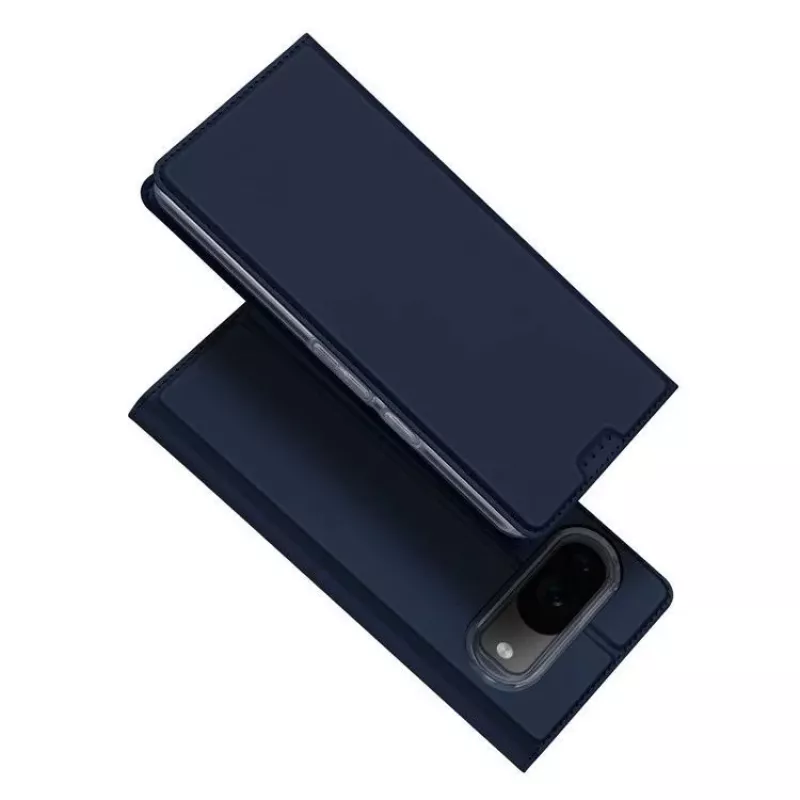 Dux Ducis Skin Pro Series Book Case -kuori korttipaikalla Google Pixel 9 / 9 Pro -laitteelle - sininen