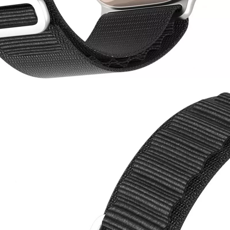 Dux Ducis Sport Buckle ranneke Apple Watch 38/40/41/42mm musta