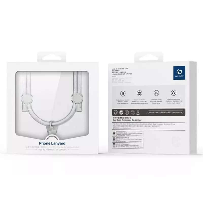 DUX DUCIS Universal Plaz Cross-Body puhelinremmi - harmaa