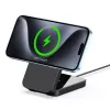 Duzzona W17 3-in-1 langaton latausteline MagSafe 15W musta