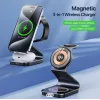 Duzzona W21 3-in-1 15W langaton latausteline (Qi2-sertifioitu) musta