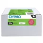 DYMO D1 -merkintänauha 9mm x 7m musta valkoisella (10 kpl:n pakkaus)