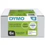DYMO LabelWriter lähetys- ja nimitarraetiketit, 54 x 101 mm, valkoinen, pysyvä liima, 220 tarraa per rulla