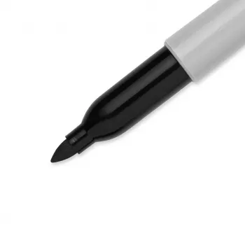 DYMO Sharpie hienokärkinen pysyvä merkkiaine musta (2 kpl:n pakkaus)