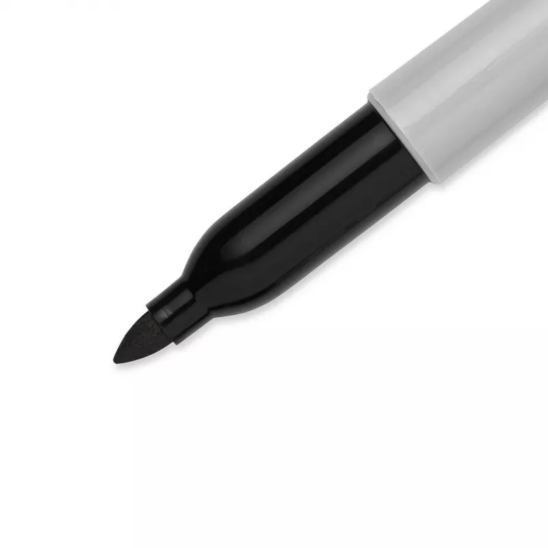 DYMO Sharpie hienokärkinen pysyvä merkkiaine musta (2 kpl:n pakkaus)