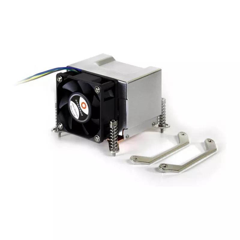 Dynatron K666R1 Tower CPU -jäähdytin 2U kannalle 1150, 1151, 1155, 1156, 1200 aktiivinen