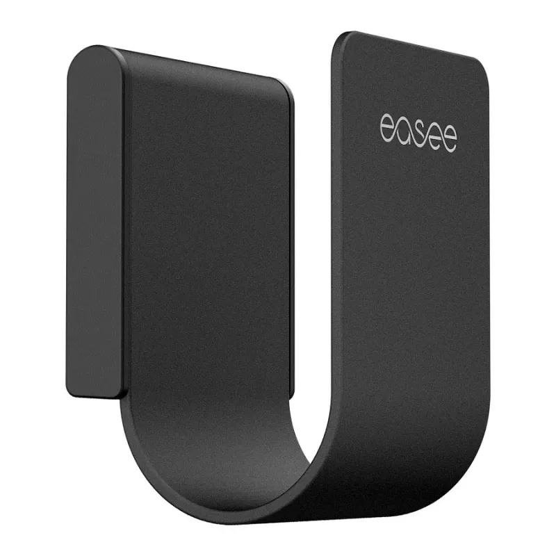 Easee U-Hook Standard seinäteline 1 latauskaapelille – musta (UH001-Black)