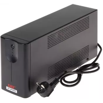 EAST UPS virtalähde 650 VA line-interactive 390 W 2 Schuko-pistorasiaa AVR LED