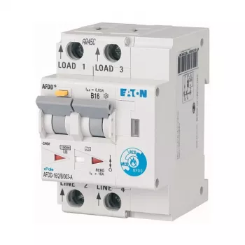 EATON AFDD-16/2/B/003-A 187204 vikavirtasuojakytkin 2-napainen B16A 30mA tyyppi A