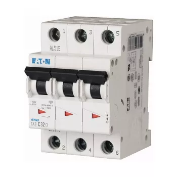 EATON FAZ-C16/3 16 A 3-napainen johdonsuojakatkaisija C-käyrällä