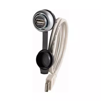 Eaton M22-USB-SA USB-sovitinkaapeli, 0,6 m, USB-A M22:lle, musta – 107412