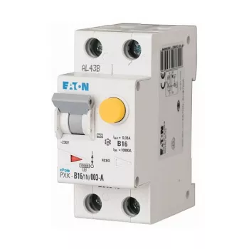 EATON PXK-B16/1N/003-A RCBO 16A 30mA, 1P+N, B-käyrä, RCD-tyyppi A