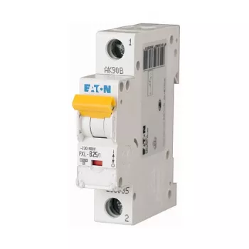 EATON PXL-B25/1 johdonsuojakatkaisija MCB, 25A, 1-napainen, tyyppi B, 10kA, DIN-kisko