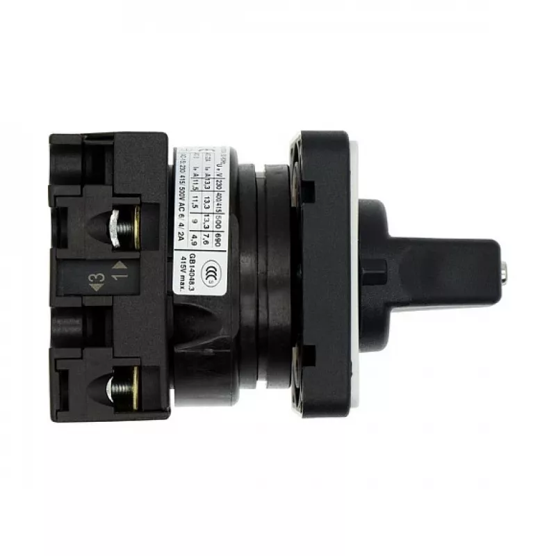 Eaton T0-1-15431/E 1-napainen kytkin 20A, 690V AC, musta/harmaa, etuasennus, IP65