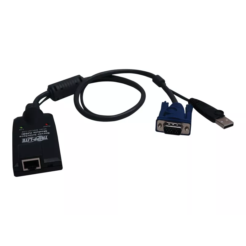 EATON Tripp Lite B055-001-USB NetDirector USB-palvelinliitäntäyksikkö B064-sarjan KVM-kytkimille