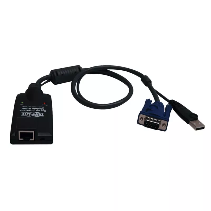 EATON Tripp Lite B055-001-USB NetDirector USB-palvelinliitäntäyksikkö B064-sarjan KVM-kytkimille
