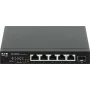 Eaton Tripp Lite Series työpöytä Gigabit Ethernet hallitsematon kytkin PoE+ Pass-Through 5-porttinen 2,5 Gbps 70W metalli