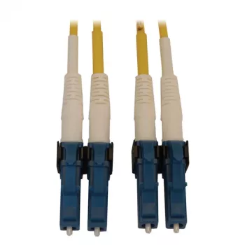 Eaton Tripp Lite Series N370X-01M 400G Duplex Singlemode 9/125 OS2 -kytkettävä kuitukaapeli (LC/UPC M/M, 1m, LSZH, keltainen)